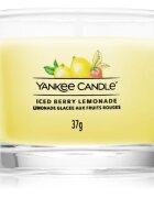 Yankee Candle Iced Berry Lemonade votivna sveča glass 37 g