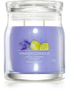 Yankee Candle Lemon Lavender dišeča sveča Signature 368 g