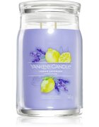 Yankee Candle Lemon Lavender dišeča sveča Signature 567 g