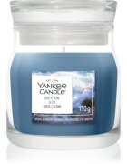Yankee Candle Ocean Air dišeča sveča Signature 110 g