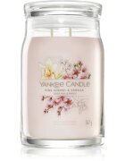Yankee Candle Pink Cherry & Vanilla dišeča sveča Signature 567 g