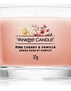Yankee Candle Pink Cherry & Vanilla votivna sveča glass 37 g