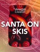 Yankee Candle Santa On Skis dišeča sveča 567 g