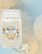 Yankee Candle Vanilla Flurries dišeča sveča Signature 567 g