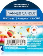 Yankee Candle Watercolour Skies vosek za aroma lučko 22 g