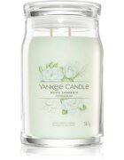 Yankee Candle White Gardenia dišeča sveča Signature 567 g