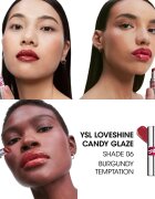 Yves Saint Laurent Loveshine Candy Glaze vlažilni sijaj za ustnice za ženske 6 Burgundy Temptation 3.2 g