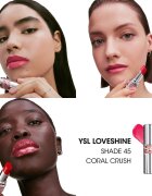 Yves Saint Laurent Loveshine Lipstick vlažilna sijoča šminka za ženske 45 Coral Crush 32 g