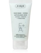 Ziaja Face Mask + Scrub with Elagic Acid piling maska 55 ml