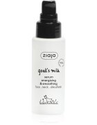 Ziaja Goat's Milk gladilni serum za hidracijo in posvetlitev kože za obraz vrat in dekolte 50 ml