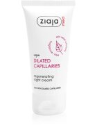 Ziaja Med Dilated Capillaries krepilna nočna krema ki preprečuje pokanje in tvorbo novih razširjenih žilic 50 ml