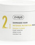 Ziaja Plant Essentials Banana Flower hranilna maska za lase za poškodovane lase 350 ml