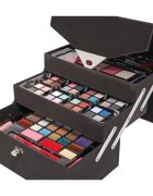 ZMILE COSMETICS Beauty Case Velvety kozmetični kovček Dark Grey