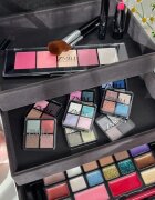 ZMILE COSMETICS Beauty Case Velvety kozmetični kovček Dark Grey