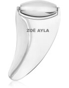 Zoë Ayla 2-in-1 Gua Sha Roller pripomoček za masažo za obraz 1 kos