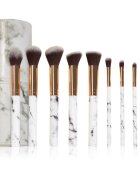 Zoë Ayla Makeup Brush Set Marble 10 Piece set čopičev z etuijem