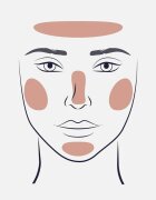 ZOEVA 104 Foundation Buffer čopič za make-up 1 kos