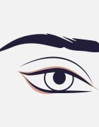 ZOEVA 238 Detail Smoky Liner čopič za detajle 1 kos