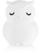Zopa Silicone LED Lamp with Music Size L nočna lučka z melodijo Owl 1 kos