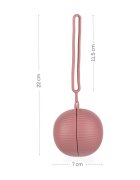 Zopa Silicone Pacifier Case Closable škatlica za dudo 0 m+ Old Pink 1 kos