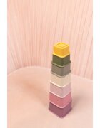 Zopa Silicone Stacking Cups zložljivi lončki Multicolor 6 m+ 7 kos
