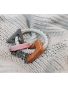 Zopa Silicone Teether Shape grizalo Multicolor 1 kos