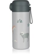 Zopa Thermo Bottle with Silicone Holder and Drinking Spout termovka s slamico 1 kos
