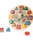 Zopa Wooden Clock aktivnostna igrača iz lesa 1 kos