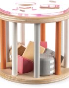 Zopa Wooden Jigsaw aktivnostna vstavljanka iz lesa 18 m+ Pink 1 kos