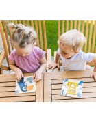 Zopa Wooden Puzzle Small sestavljanka iz lesa Zebra 1 kos
