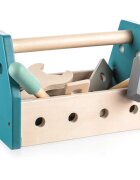 Zopa Wooden Tool Box set orodja Blue 14 kos