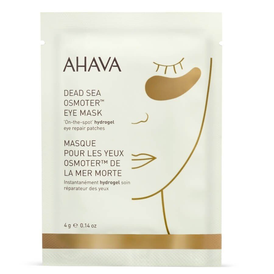 Ahava Dead Sea Osmoter™ Concentrate Osmoter Eye Mask Maska Za Predel Okoli Oči 6 kos