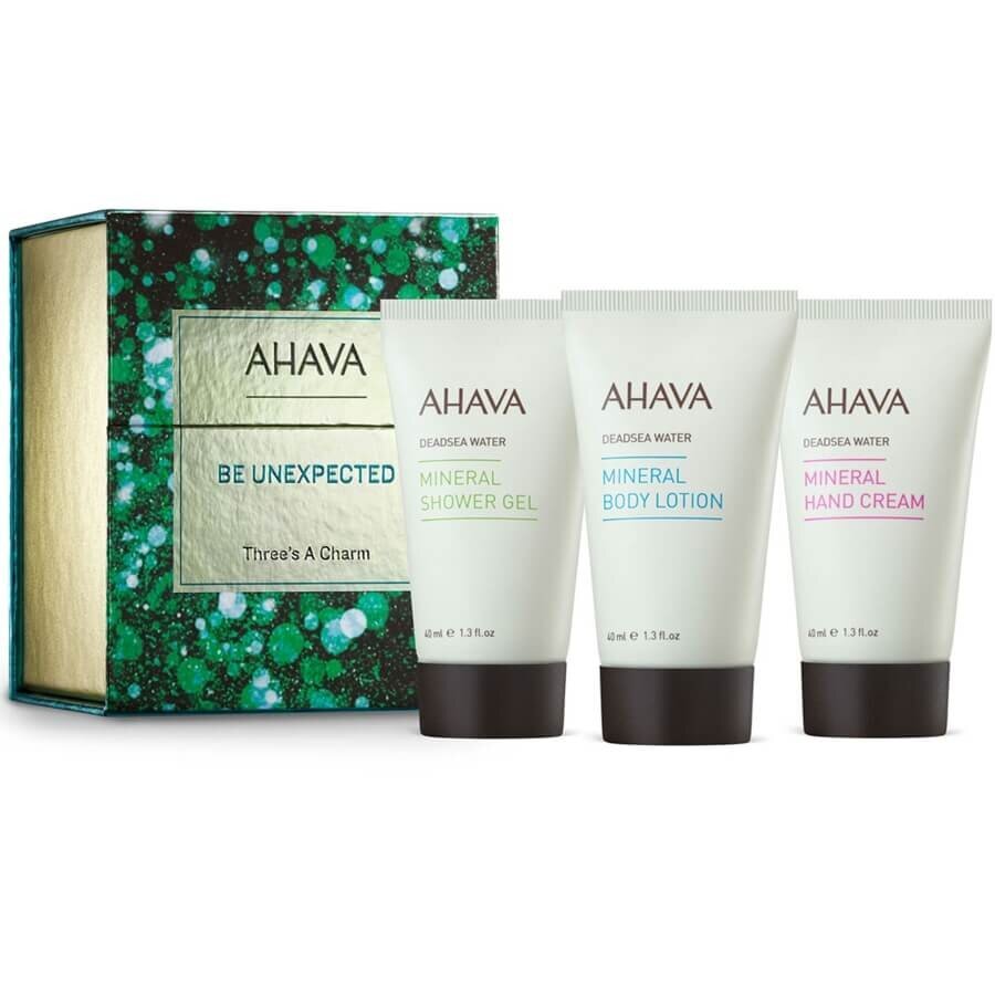 Ahava Dead Sea Three's A Charm Set 1 kos