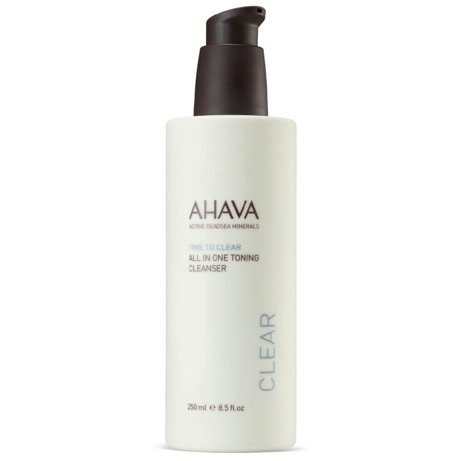 Ahava Time To Clear All In One Toning Cleanser Losjon Za Čiščenje Obraza 250 ml