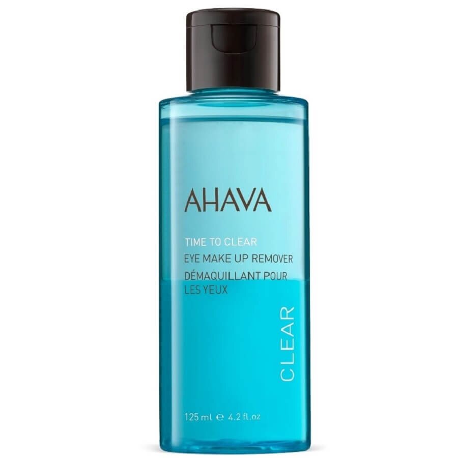 Ahava Time To Clear Eye Makeup Remover Odstranjevalec Ličil Za Področje Okoli Oči 125 ml