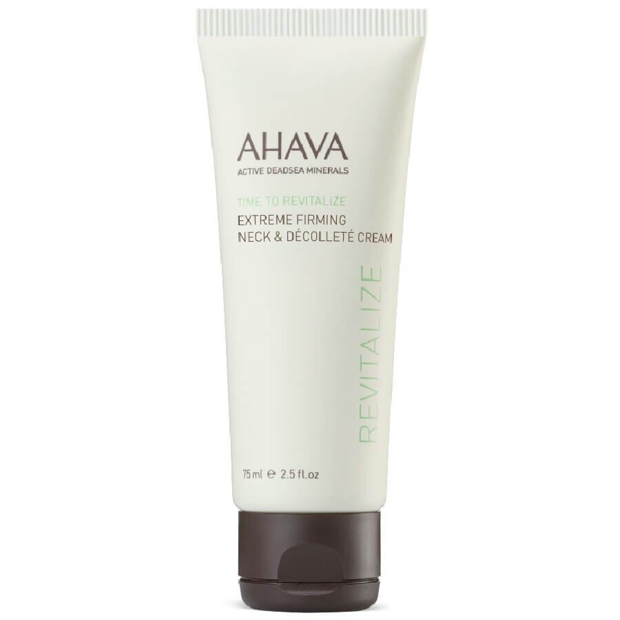 Ahava Time To Revitalize Extreme Firming Neck & Decollete Cream Krema Za Vrat In Dekolte 75 ml