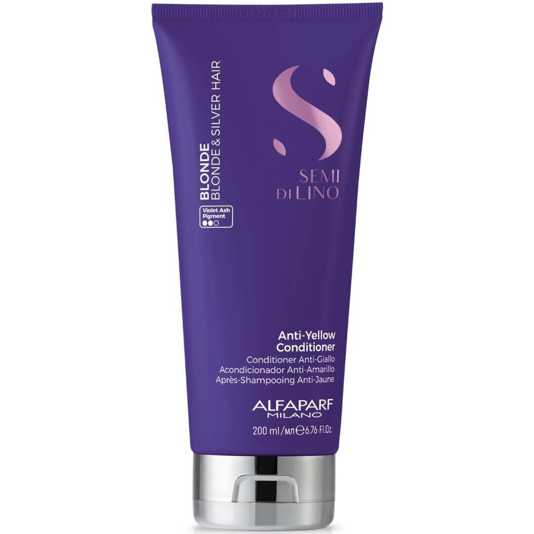 Alfaparf Milano Semi Di Lino Blonde Anti Yellow Conditioner Regenerator Za Lase 200 ml