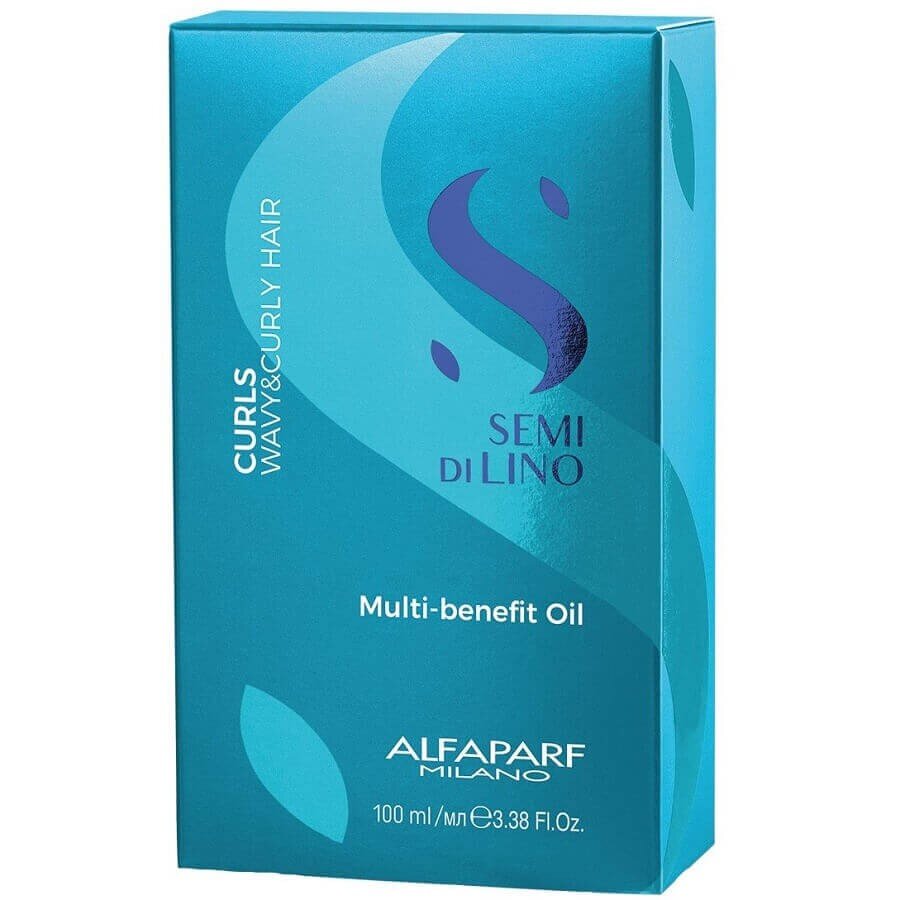 Alfaparf Milano Semi Di Lino Curls Multibenefit Oil Olje Za Lase 100 ml