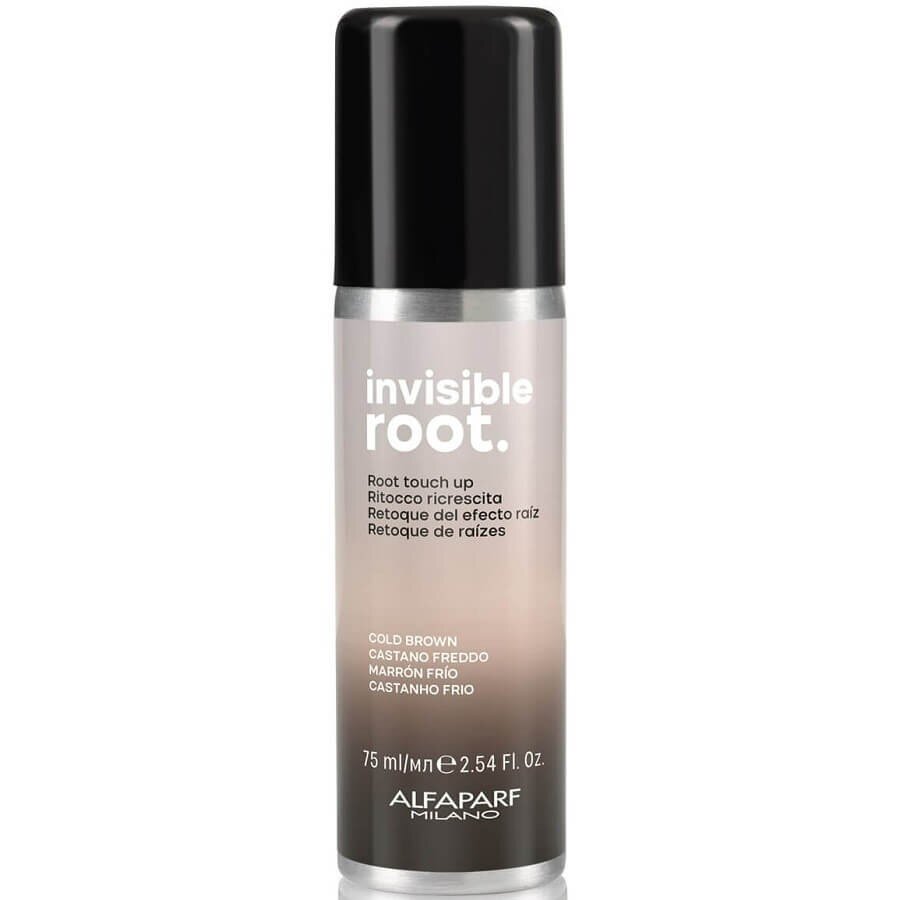 Alfaparf Milano Styling Invisible Root Touch Up Spray Cold Brown Cool Barvni Sprej Za Lase 75 ml