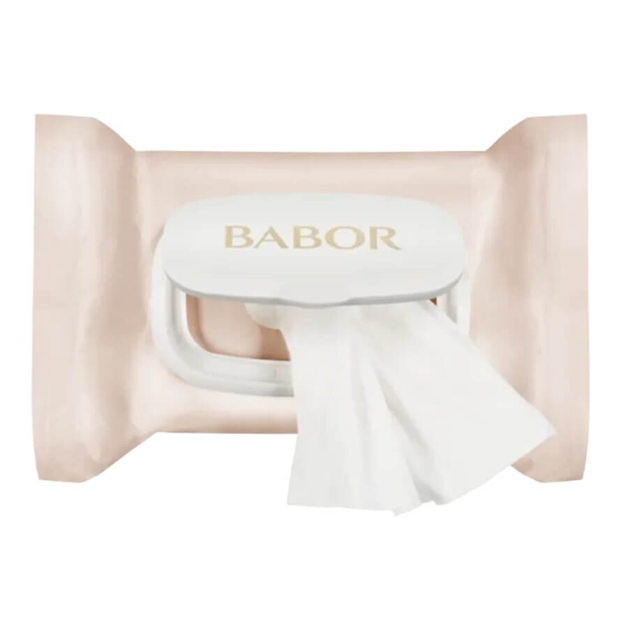 BABOR Cleansing Oil Infused Wipes Čistilni Robčki Za Obraz 1 kos