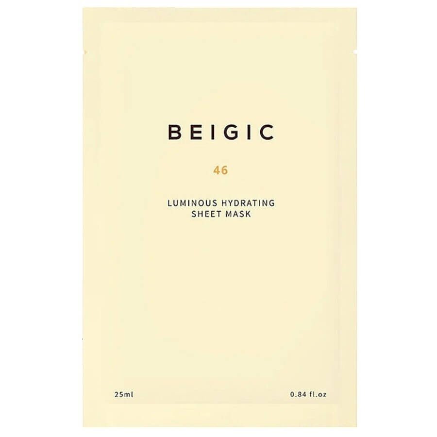 BEIGIC Maske Za Enkratno Uporabo Luminous Hydrating Sheet Mask Maska Nego Obraza 25 ml