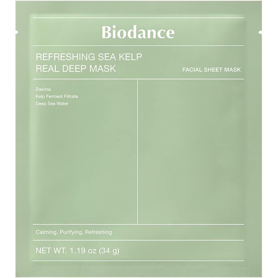 Biodance Refreshing Sea Kelp Real Deep Mask Maska Za Nego Obraza 1 kos