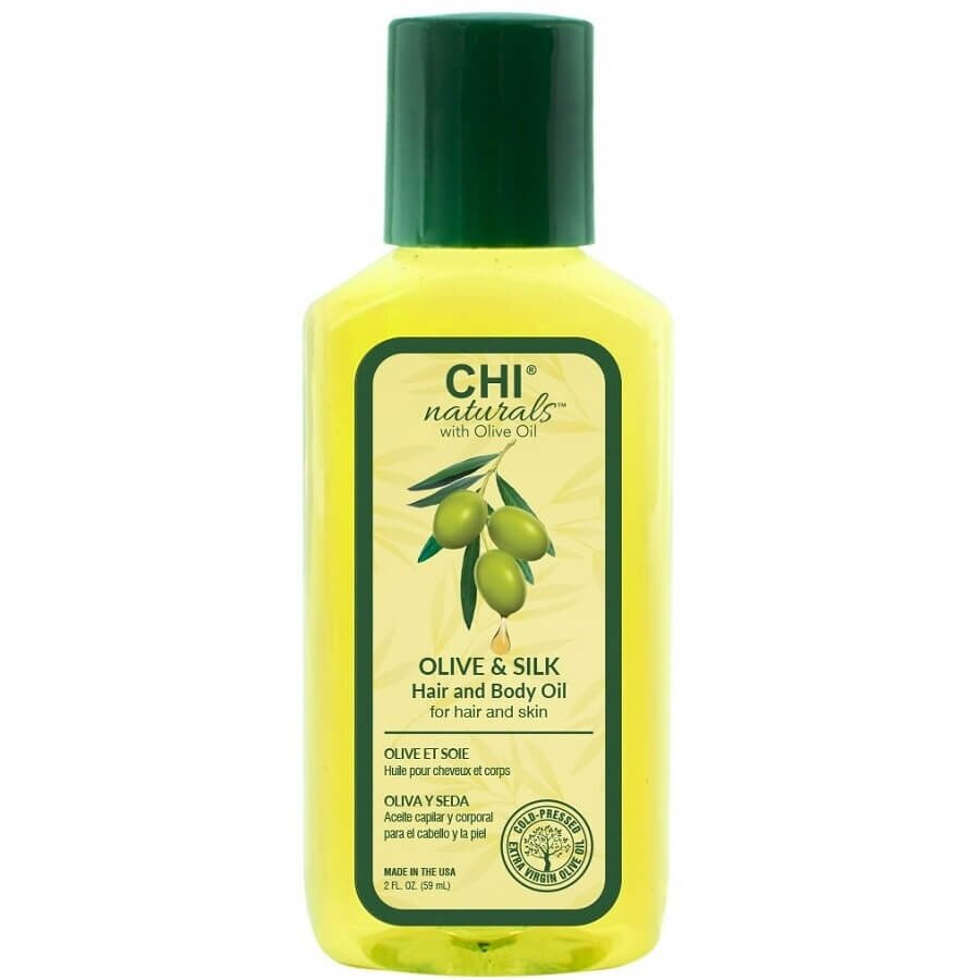 CHI Naturals Olive Oil Olive&Silk Hair&Body Olje Za Lase 59 ml