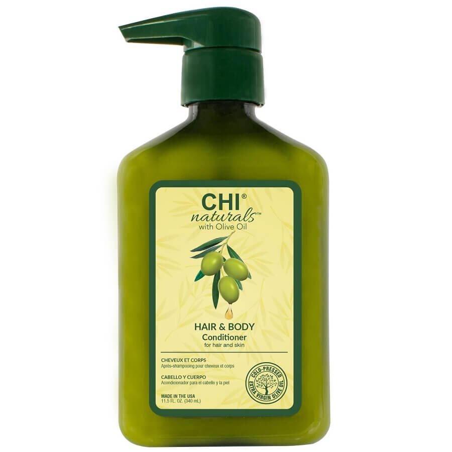 CHI Naturals OliveOil Hair&Body Conditioner Regenerator Za Lase 340 ml