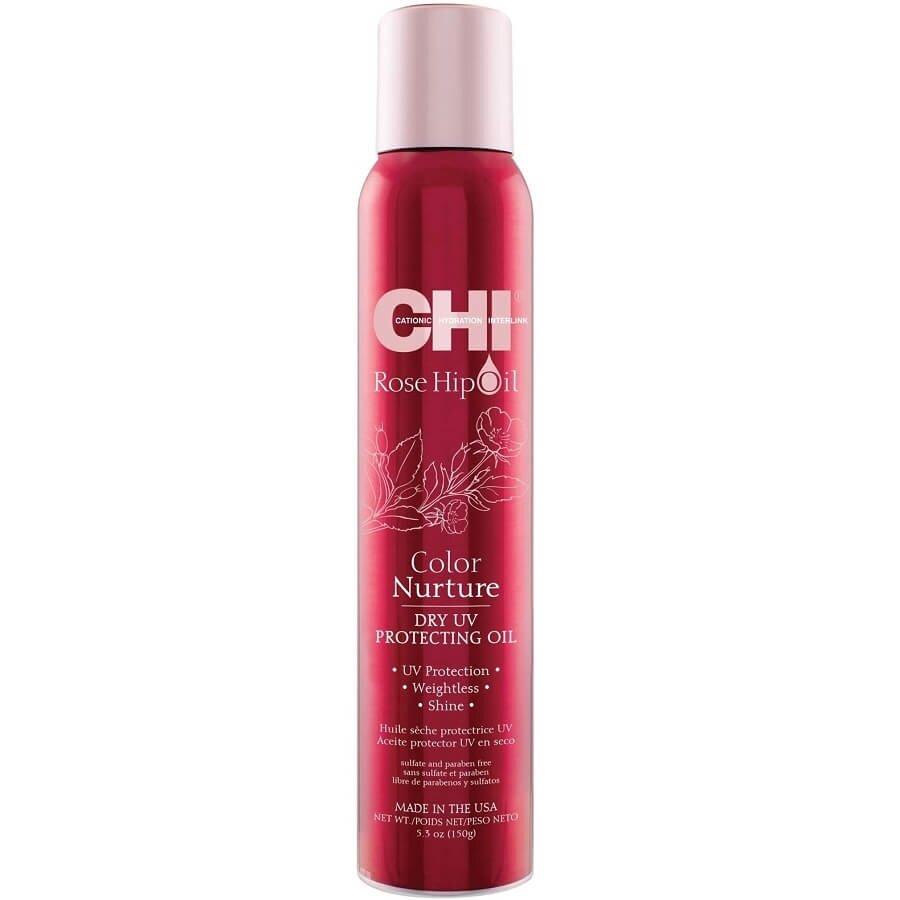 CHI Rose Hip Oil Dry UV Protecting Olje Za Zaščito Las Pred Toploto 150 g