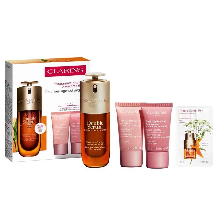 Clarins Double Serum & Multi-Active Collection Set 1 kos