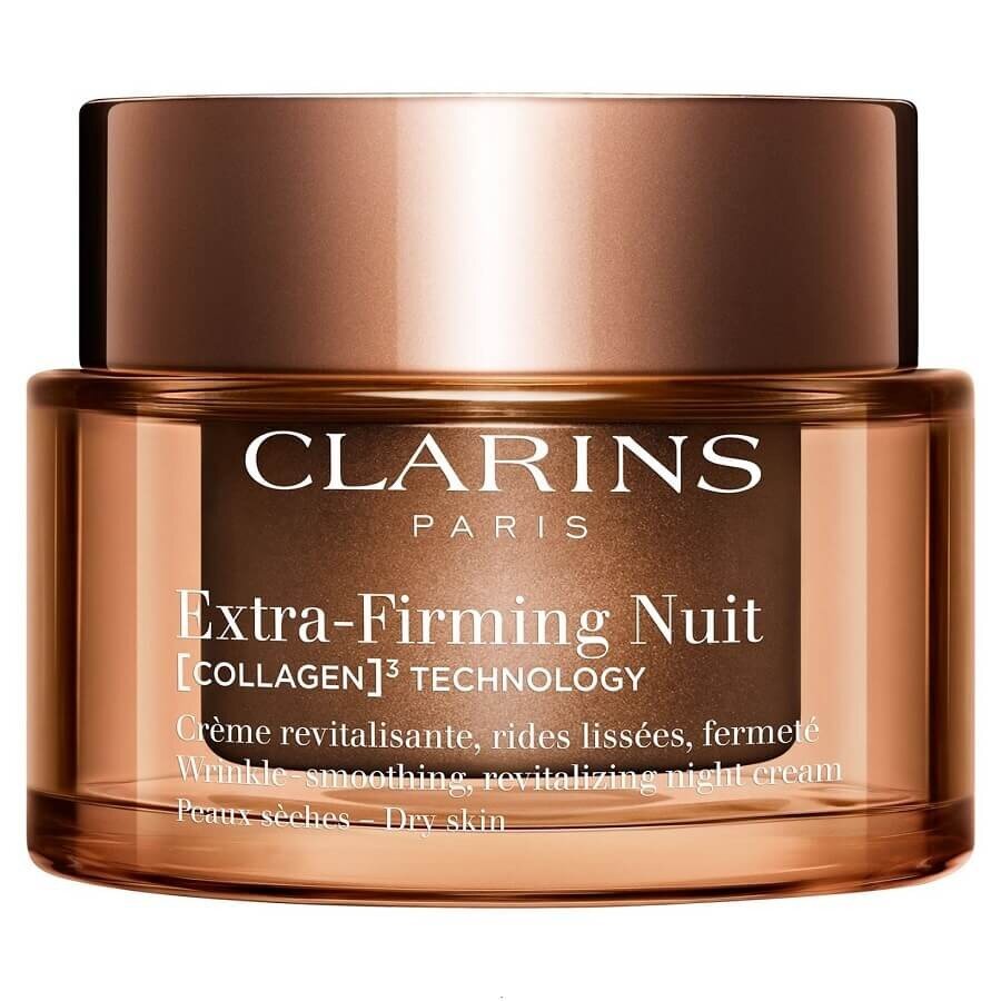 Clarins Kreme Za Obraz Extra-Firming Night Cream Dry Skin Refillable Krema Nego Obraza 50 ml