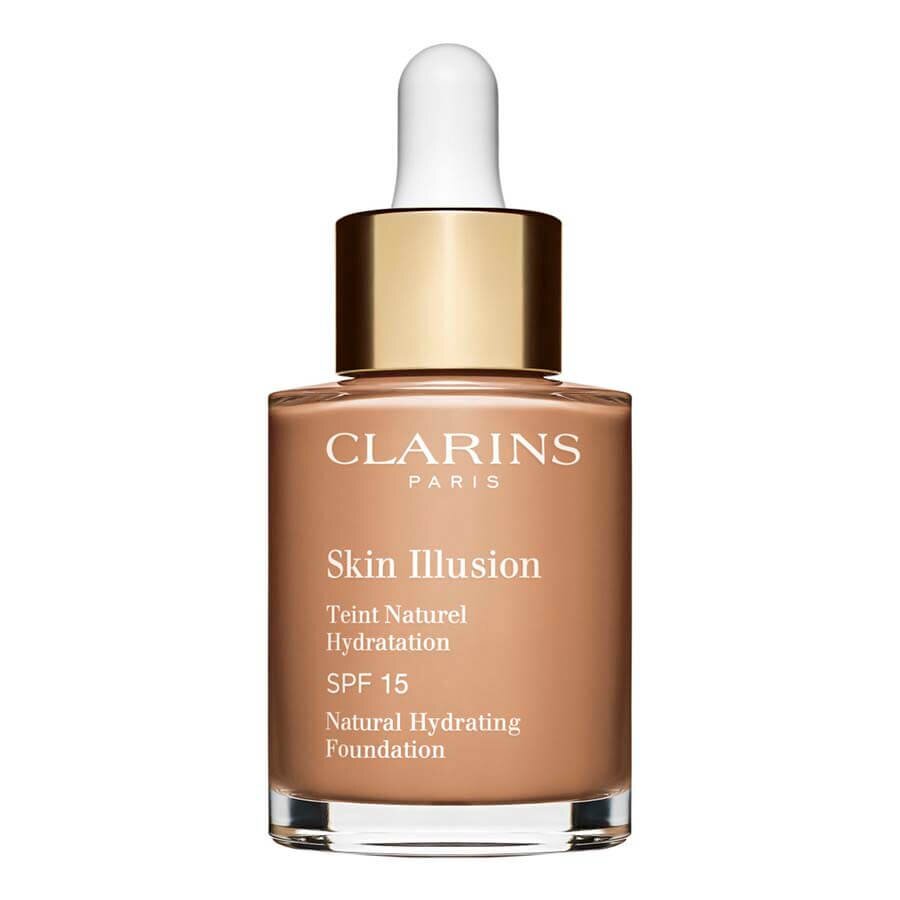 Clarins Skin Illusion Foundation SPF 15 Amber Tekoča Podlaga 30 ml