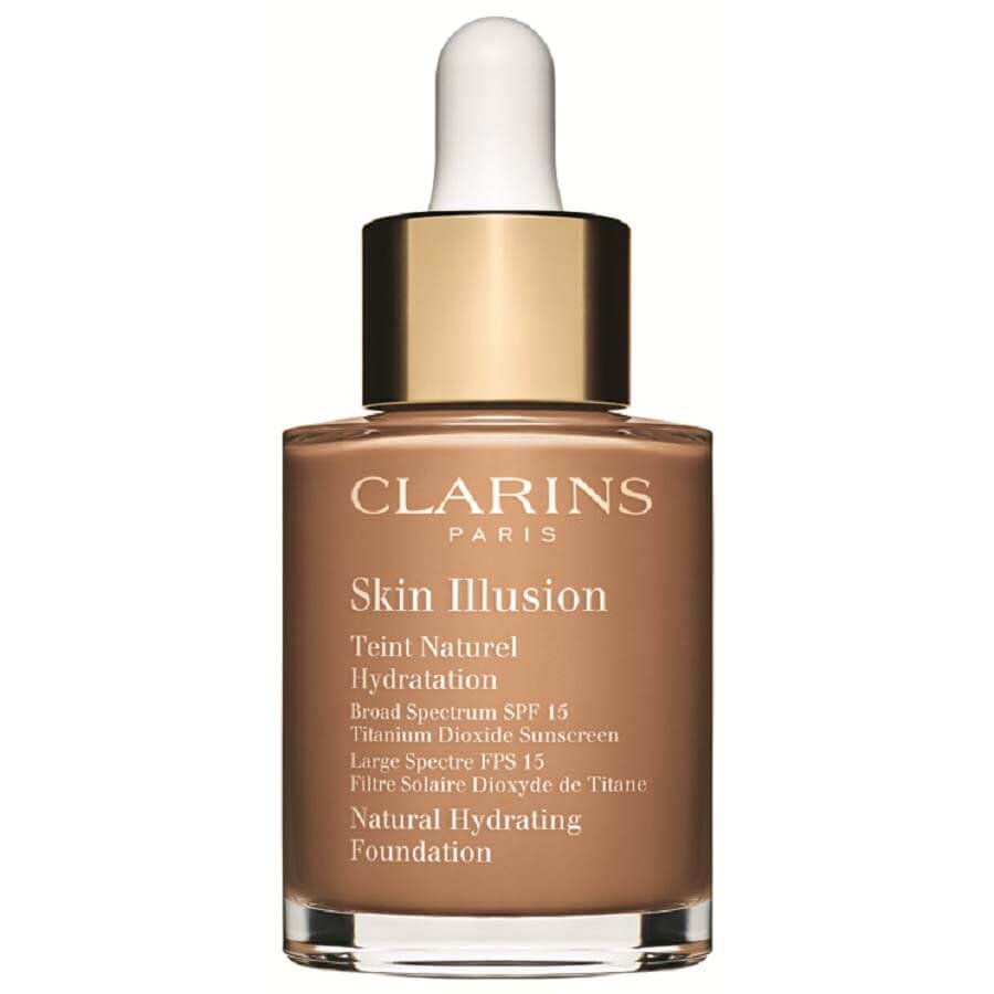 Clarins Skin Illusion Foundation SPF 15 Cappuccino Tekoča Podlaga 30 ml