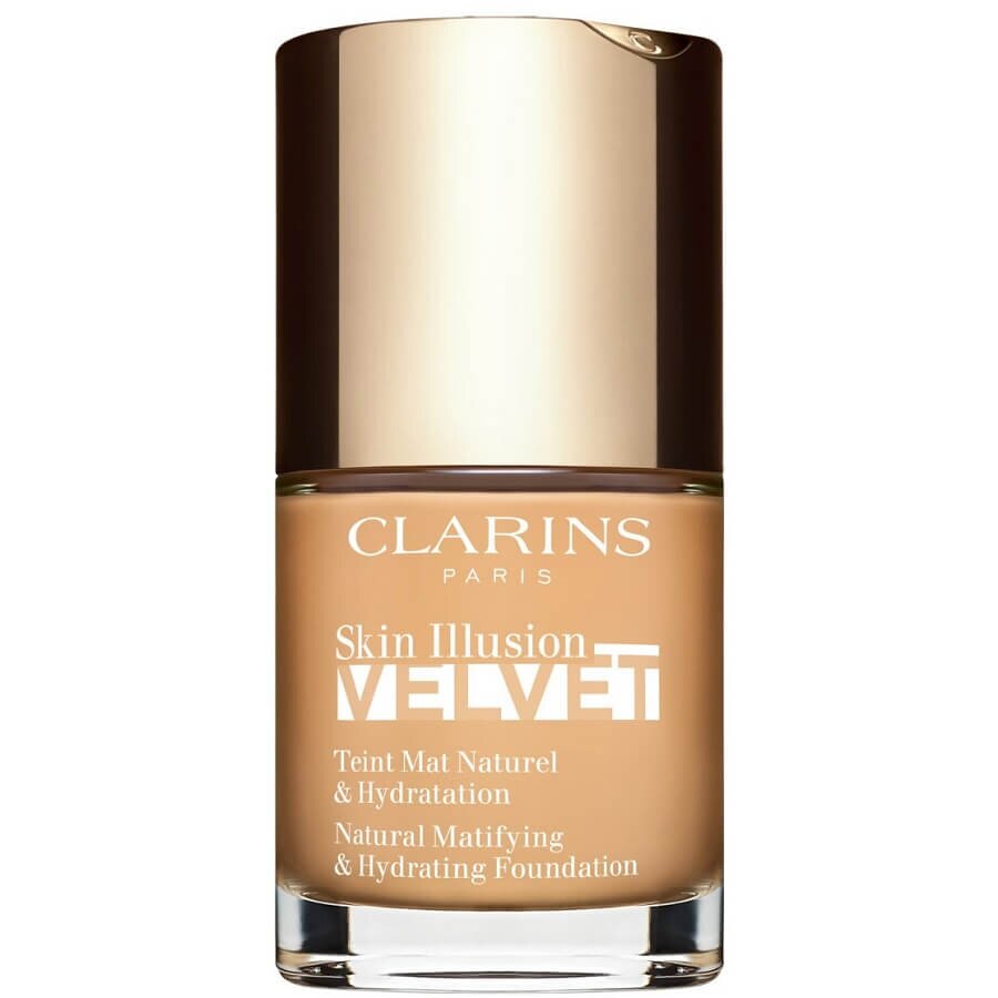 Clarins Skin Illusion Velvet Foundation 105.5W Tekoča Podlaga 30 ml
